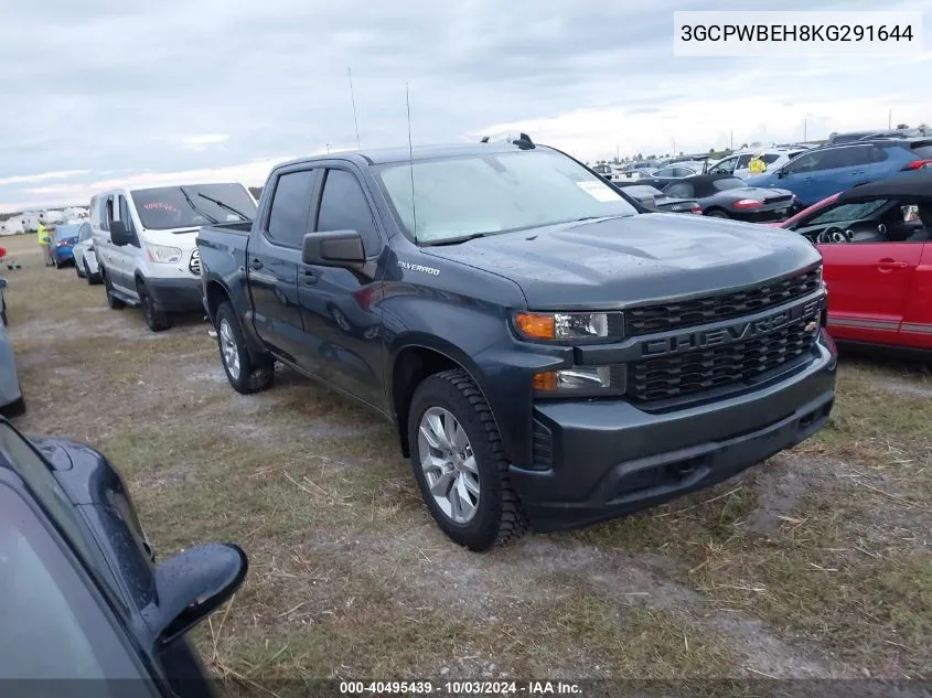 2019 Chevrolet Silverado 1500 Custom VIN: 3GCPWBEH8KG291644 Lot: 40495439