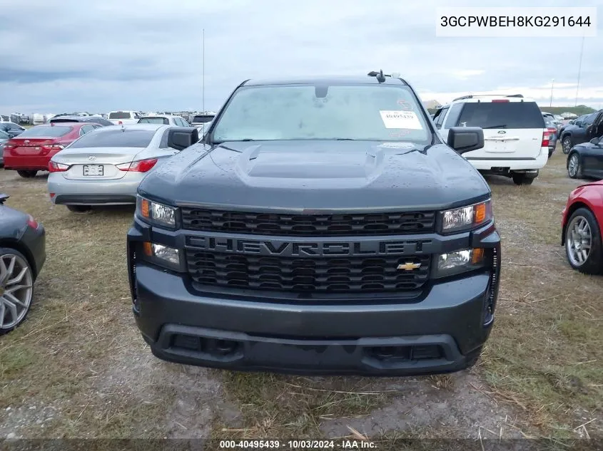 3GCPWBEH8KG291644 2019 Chevrolet Silverado 1500 Custom