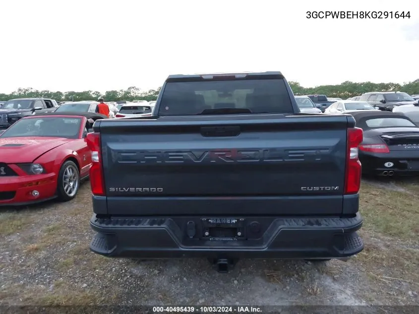 2019 Chevrolet Silverado 1500 Custom VIN: 3GCPWBEH8KG291644 Lot: 40495439