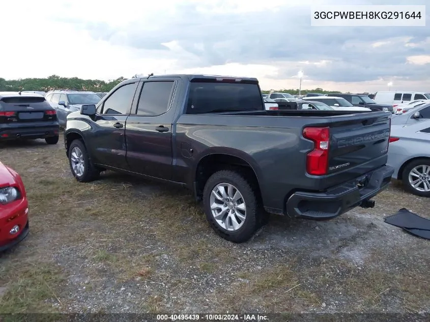 2019 Chevrolet Silverado 1500 Custom VIN: 3GCPWBEH8KG291644 Lot: 40495439