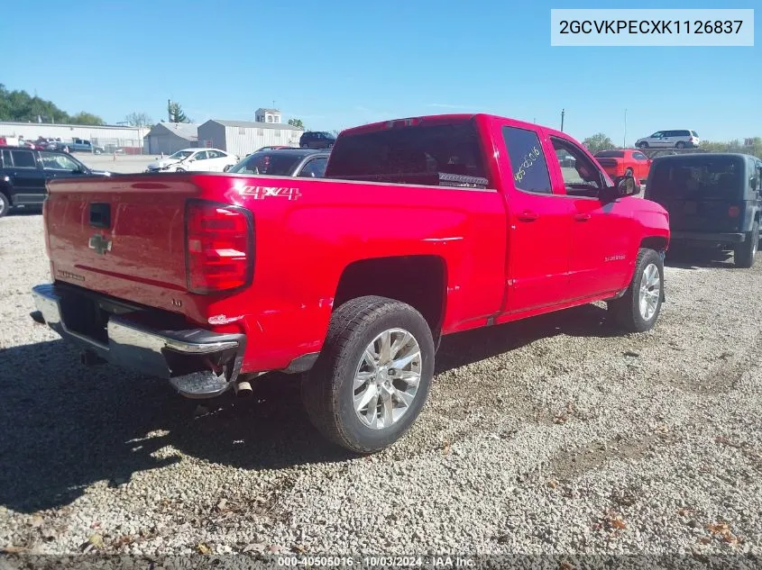 2GCVKPECXK1126837 2019 Chevrolet Silverado 1500 Ld Lt