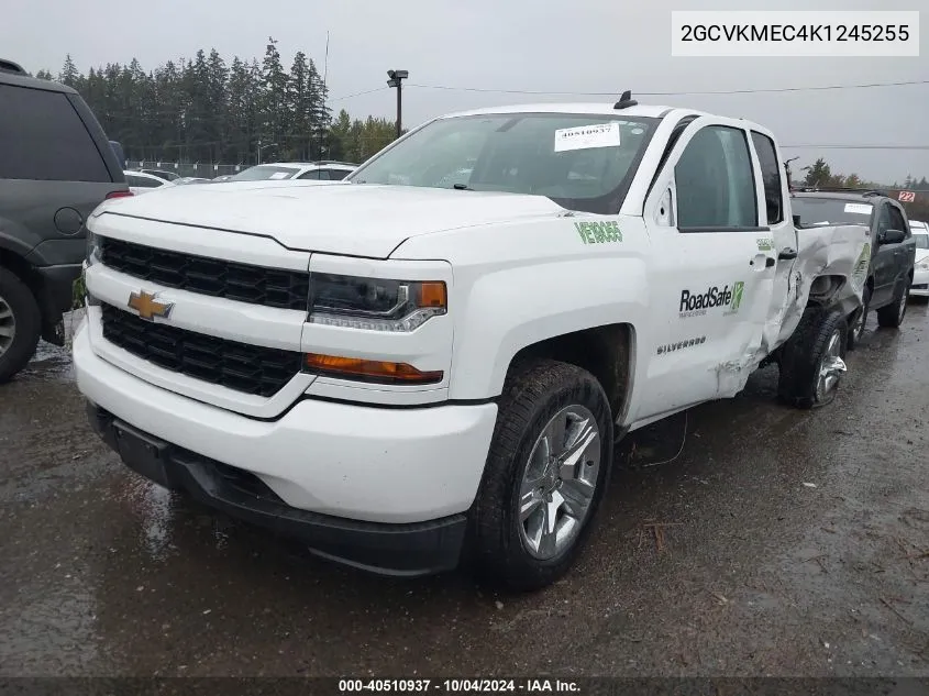 2019 Chevrolet Silverado 1500 Ld Silverado Custom VIN: 2GCVKMEC4K1245255 Lot: 40510937