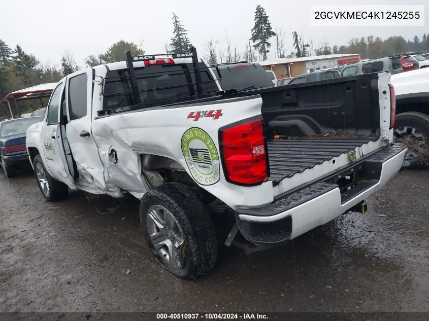 2019 Chevrolet Silverado 1500 Ld Silverado Custom VIN: 2GCVKMEC4K1245255 Lot: 40510937