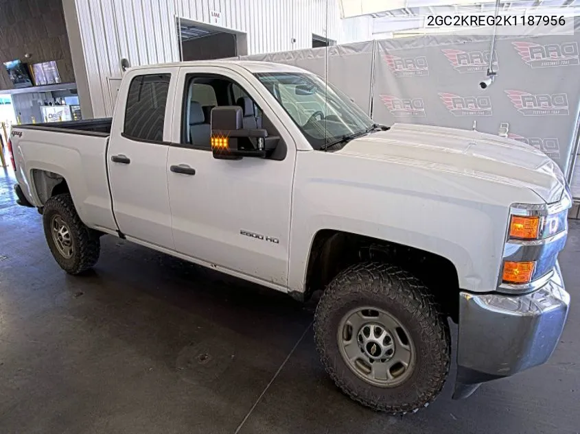 2GC2KREG2K1187956 2019 Chevrolet Silverado K2500 Heavy Duty