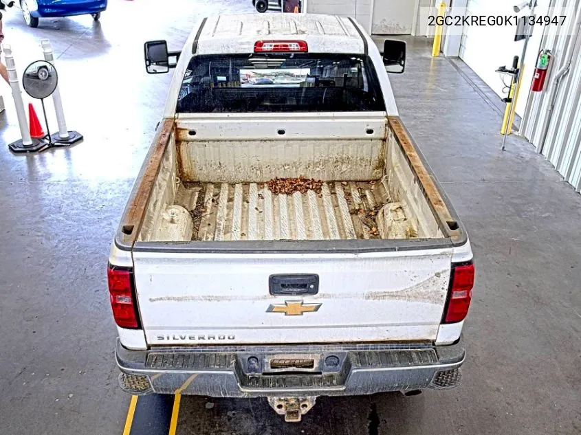 2019 Chevrolet Silverado K2500 Heavy Duty VIN: 2GC2KREG0K1134947 Lot: 40527788