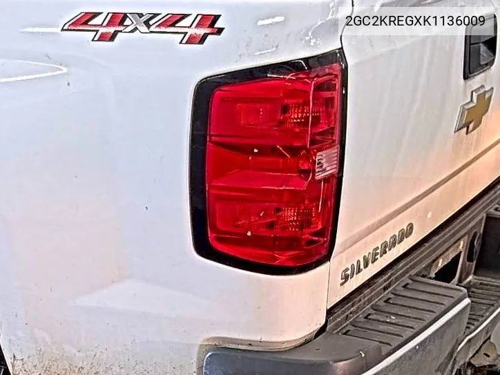 2GC2KREGXK1136009 2019 Chevrolet Silverado K2500 Heavy Duty