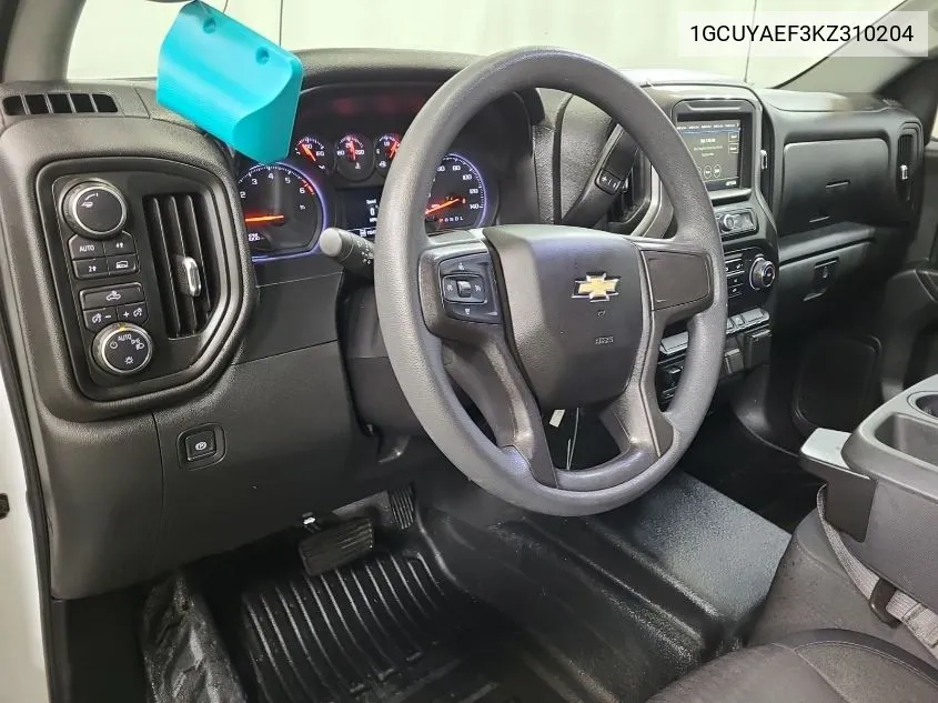 1GCUYAEF3KZ310204 2019 Chevrolet Silverado K1500