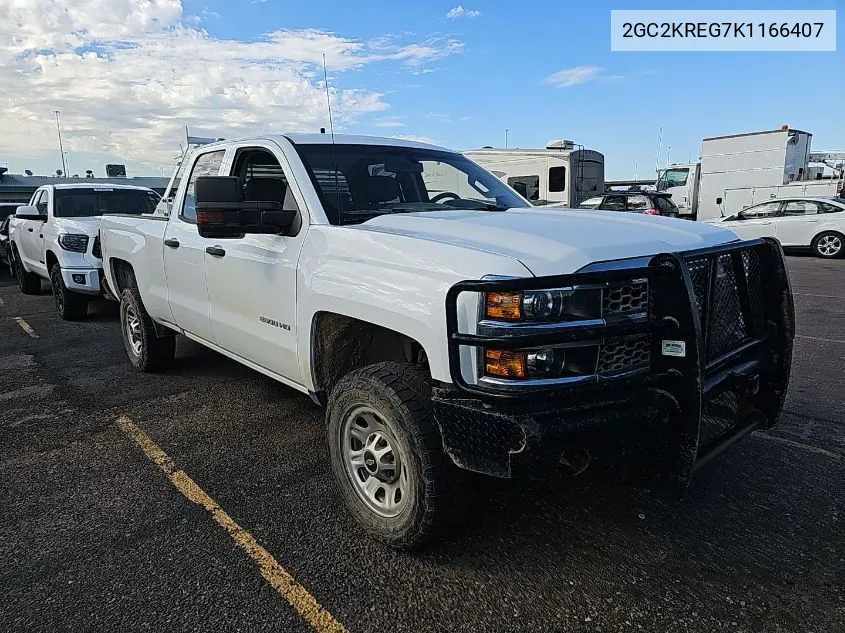 2019 Chevrolet Silverado K2500 Heavy Duty VIN: 2GC2KREG7K1166407 Lot: 40538377