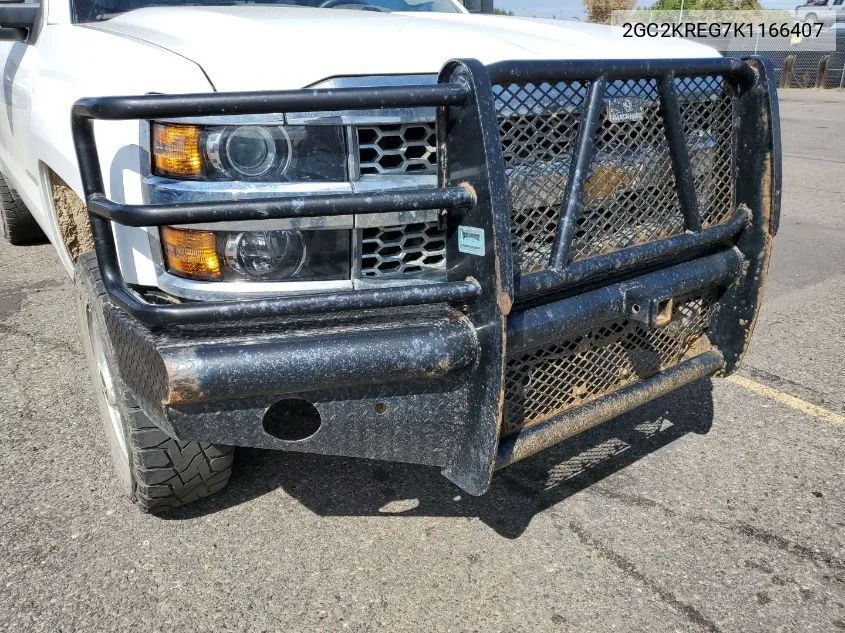 2019 Chevrolet Silverado K2500 Heavy Duty VIN: 2GC2KREG7K1166407 Lot: 40538377