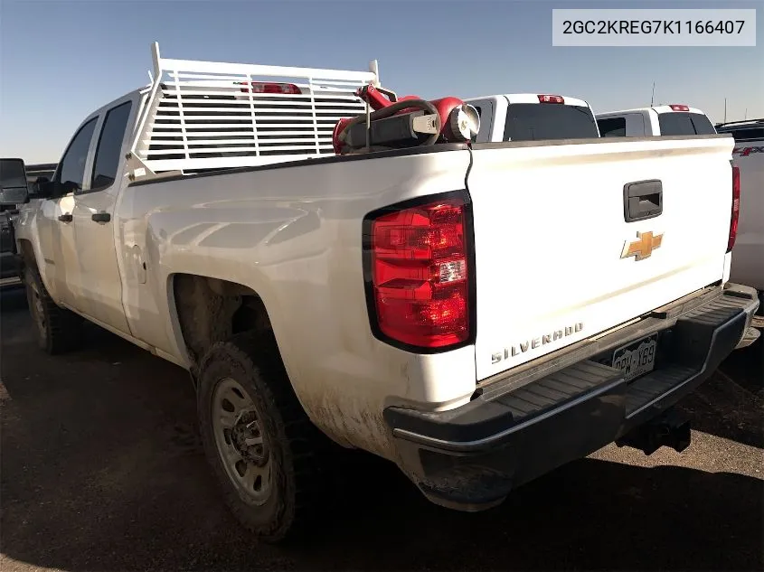 2GC2KREG7K1166407 2019 Chevrolet Silverado K2500 Heavy Duty