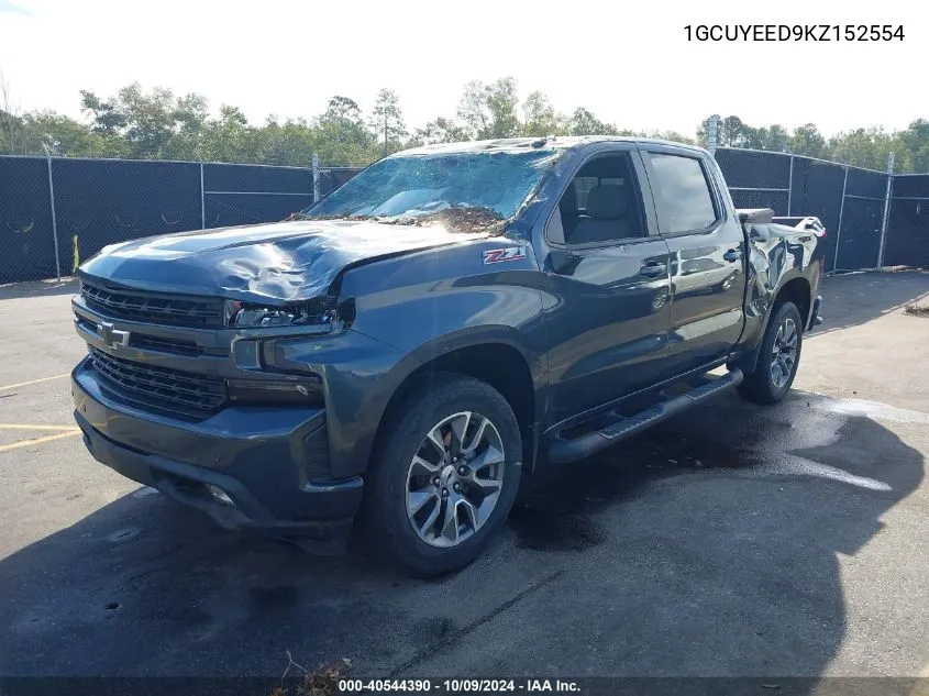 1GCUYEED9KZ152554 2019 Chevrolet Silverado 1500 Rst