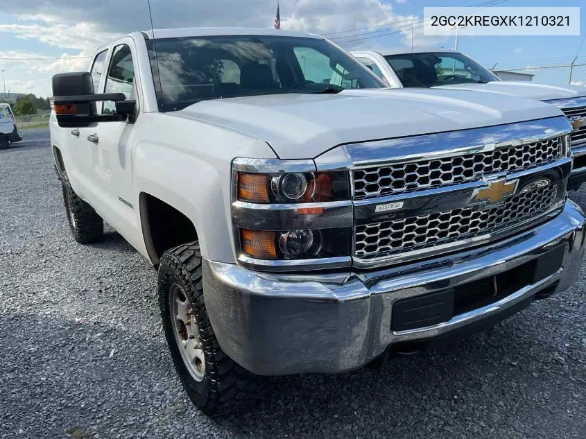 2GC2KREGXK1210321 2019 Chevrolet Silverado K2500 Heavy Duty