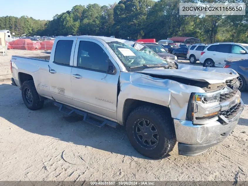 2GCVKPEC2K1165650 2019 Chevrolet Silverado Ld K1500 Lt