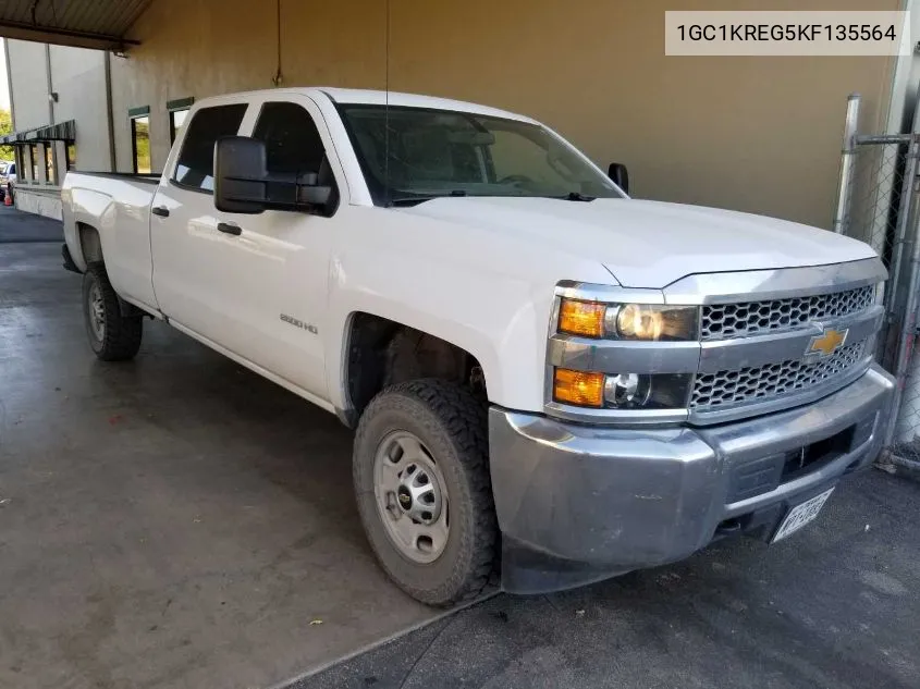 2019 Chevrolet Silverado 2500Hd Wt VIN: 1GC1KREG5KF135564 Lot: 40578207