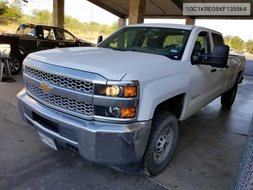 2019 Chevrolet Silverado 2500Hd Wt VIN: 1GC1KREG5KF135564 Lot: 40578207