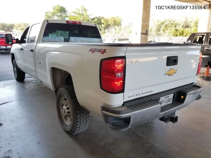 1GC1KREG5KF135564 2019 Chevrolet Silverado 2500Hd Wt