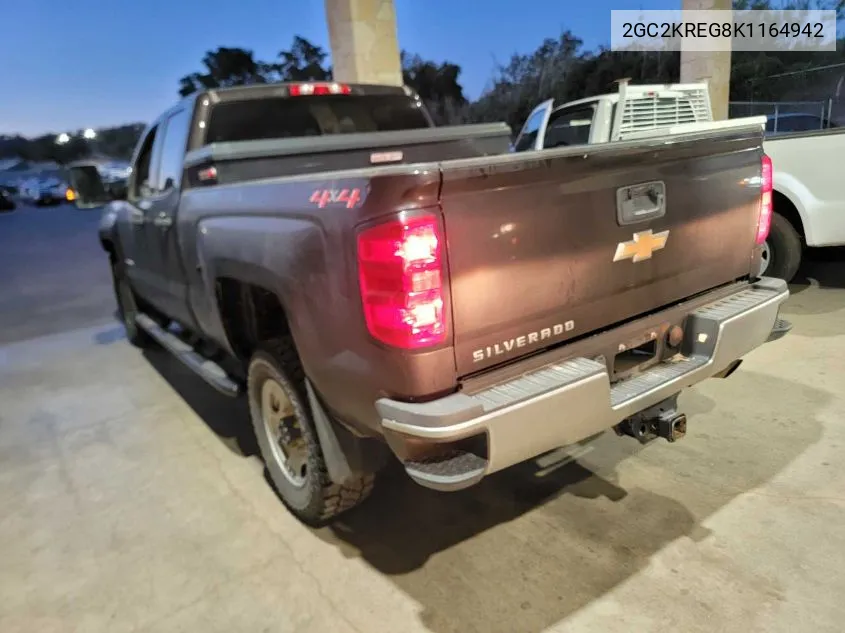 2GC2KREG8K1164942 2019 Chevrolet Silverado 2500Hd Wt