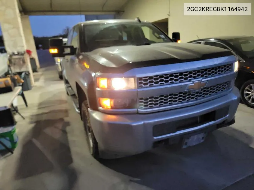 2GC2KREG8K1164942 2019 Chevrolet Silverado 2500Hd Wt