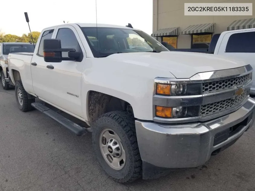 2GC2KREG5K1183335 2019 Chevrolet Silverado 2500Hd Wt