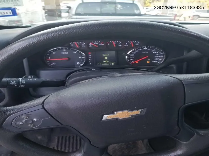 2GC2KREG5K1183335 2019 Chevrolet Silverado 2500Hd Wt