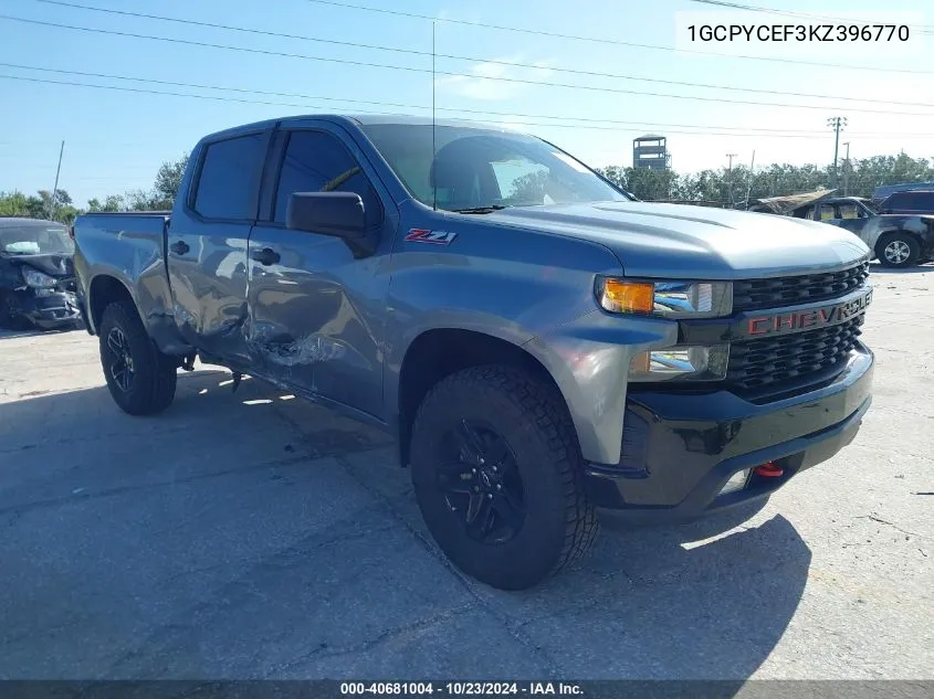 1GCPYCEF3KZ396770 2019 Chevrolet Silverado 1500 Custom Trail Boss