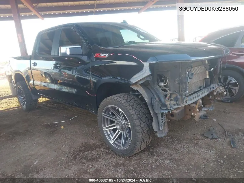 2019 Chevrolet Silverado 1500 Lt VIN: 3GCUYDED0KG288050 Lot: 40682185