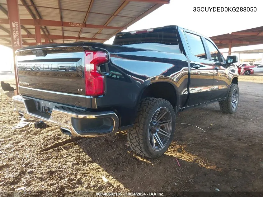 2019 Chevrolet Silverado 1500 Lt VIN: 3GCUYDED0KG288050 Lot: 40682185