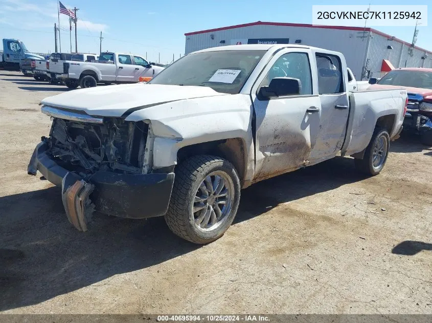 2019 Chevrolet Silverado 1500 Ld Wt VIN: 2GCVKNEC7K1125942 Lot: 40695994