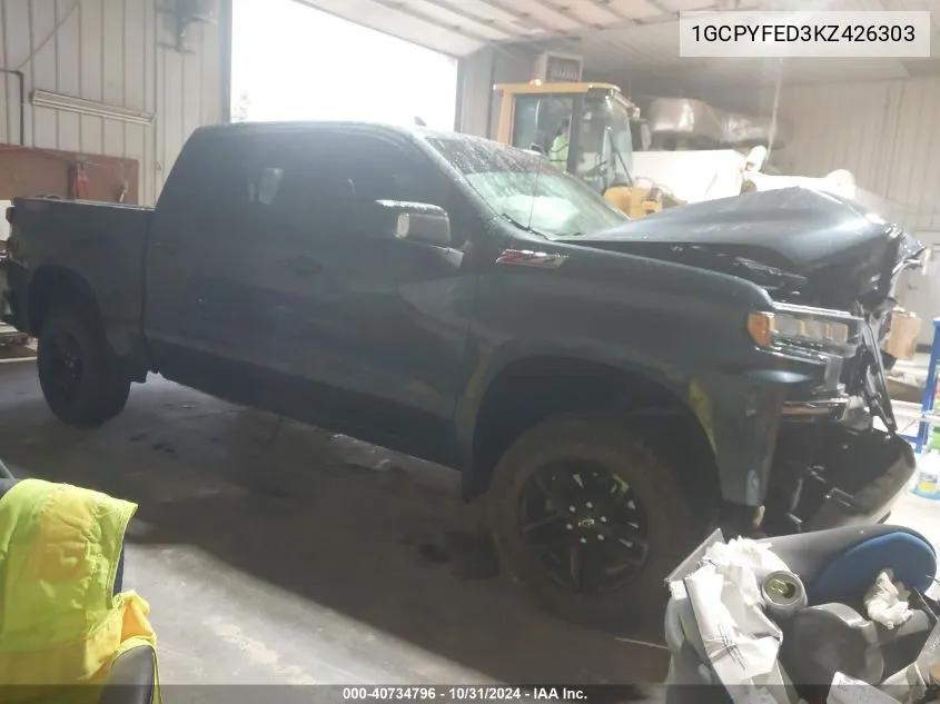 1GCPYFED3KZ426303 2019 Chevrolet Silverado 1500 Lt Trail Boss