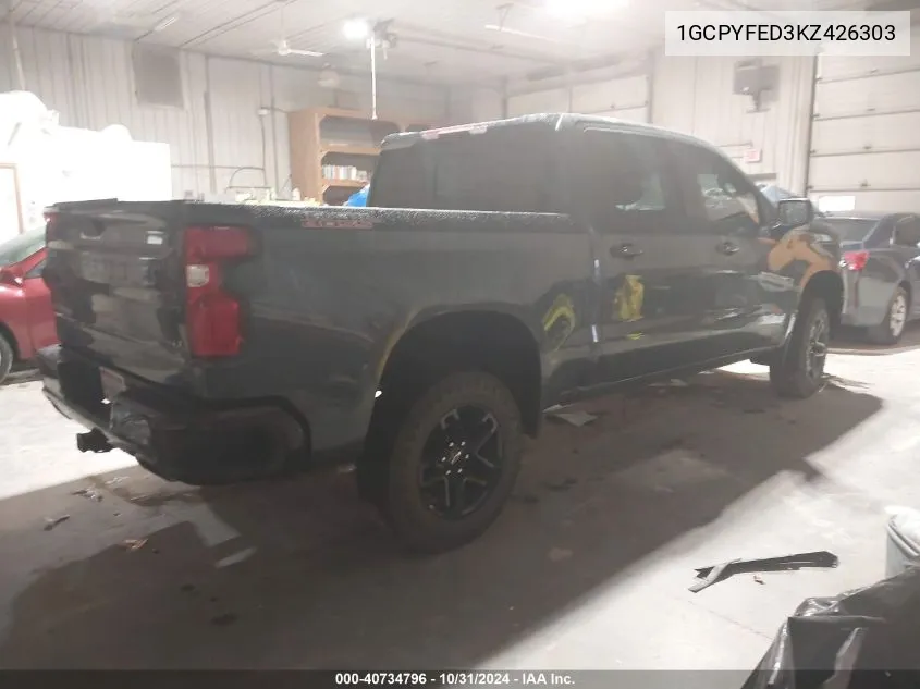 1GCPYFED3KZ426303 2019 Chevrolet Silverado 1500 Lt Trail Boss