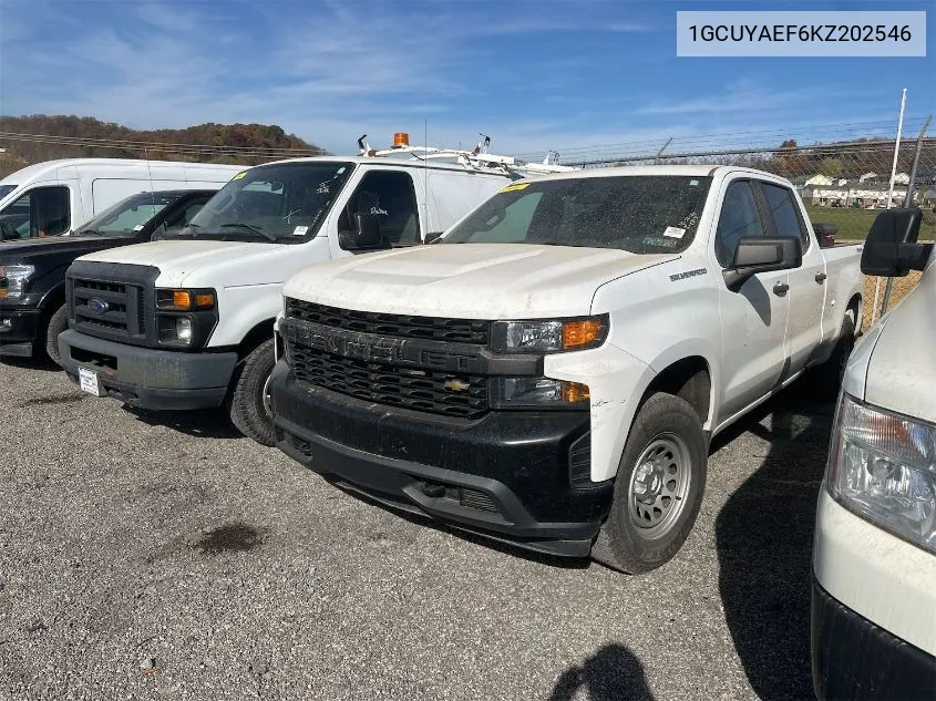 1GCUYAEF6KZ202546 2019 Chevrolet Silverado K1500