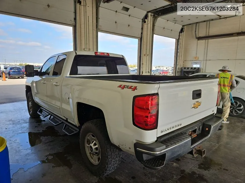 2019 Chevrolet Silverado K2500 Heavy Duty Lt VIN: 2GC2KSEG7K1203284 Lot: 40793714