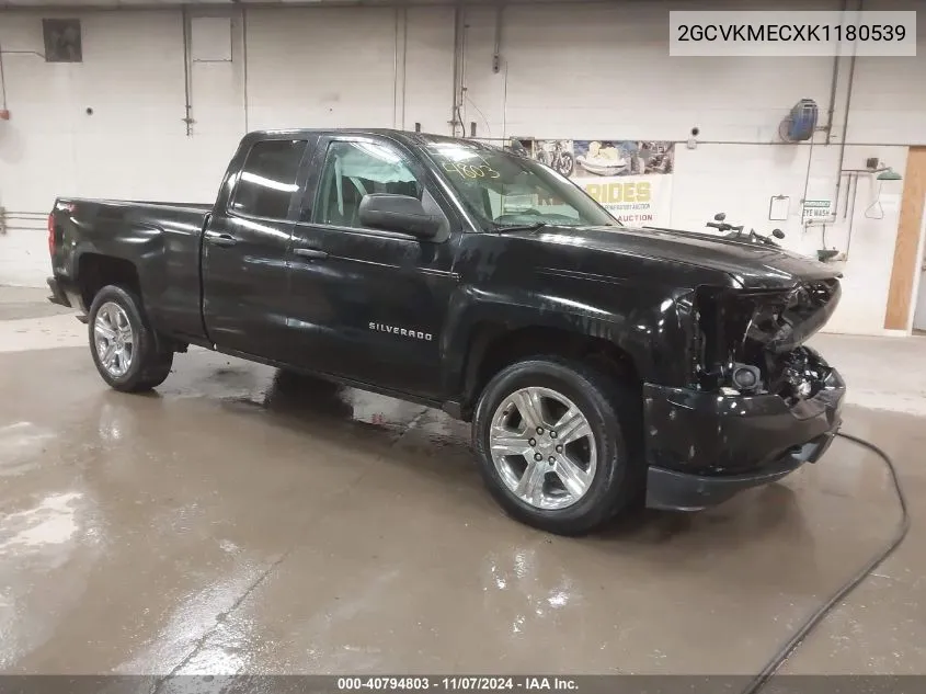 2019 Chevrolet Silverado 1500 Ld Silverado Custom VIN: 2GCVKMECXK1180539 Lot: 40794803