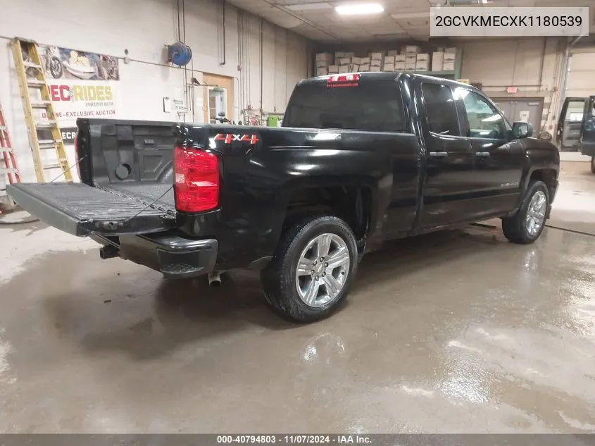 2019 Chevrolet Silverado 1500 Ld Silverado Custom VIN: 2GCVKMECXK1180539 Lot: 40794803