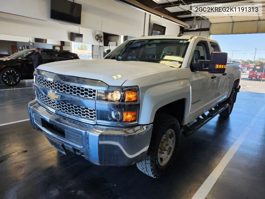 2019 Chevrolet Silverado K2500 Heavy Duty VIN: 2GC2KREG2K1191313 Lot: 40799064