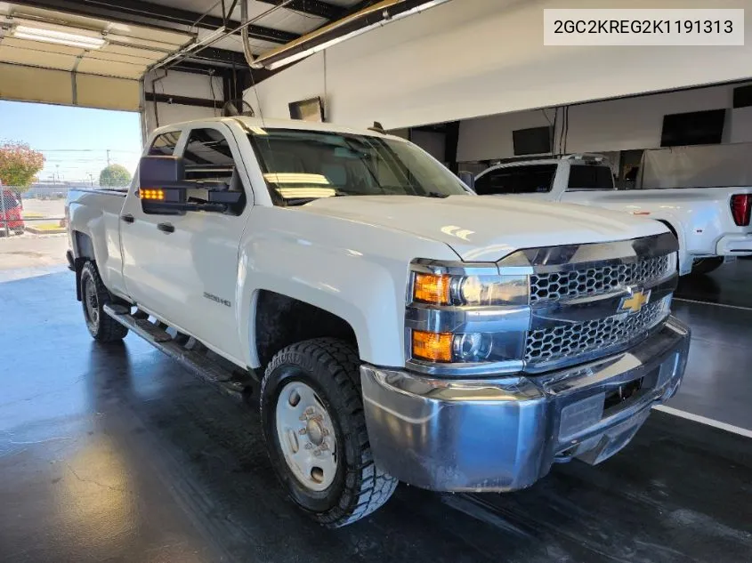 2019 Chevrolet Silverado K2500 Heavy Duty VIN: 2GC2KREG2K1191313 Lot: 40799064