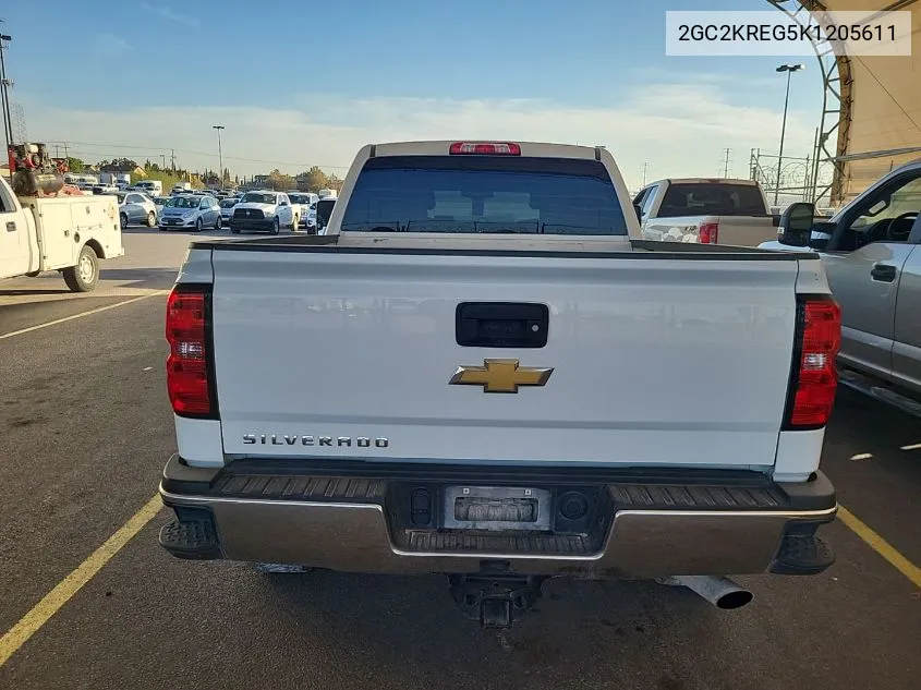 2019 Chevrolet Silverado K2500 Heavy Duty VIN: 2GC2KREG5K1205611 Lot: 40815871