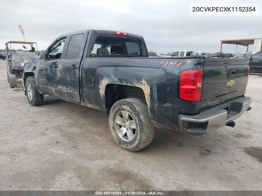 2019 Chevrolet Silverado 1500 Ld Lt VIN: 2GCVKPECXK1152354 Lot: 40819391