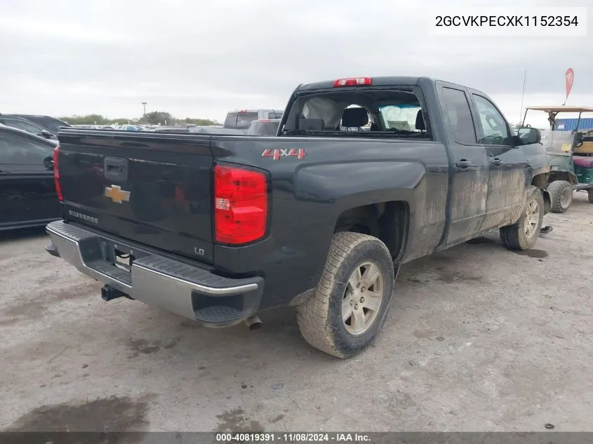 2019 Chevrolet Silverado 1500 Ld Lt VIN: 2GCVKPECXK1152354 Lot: 40819391