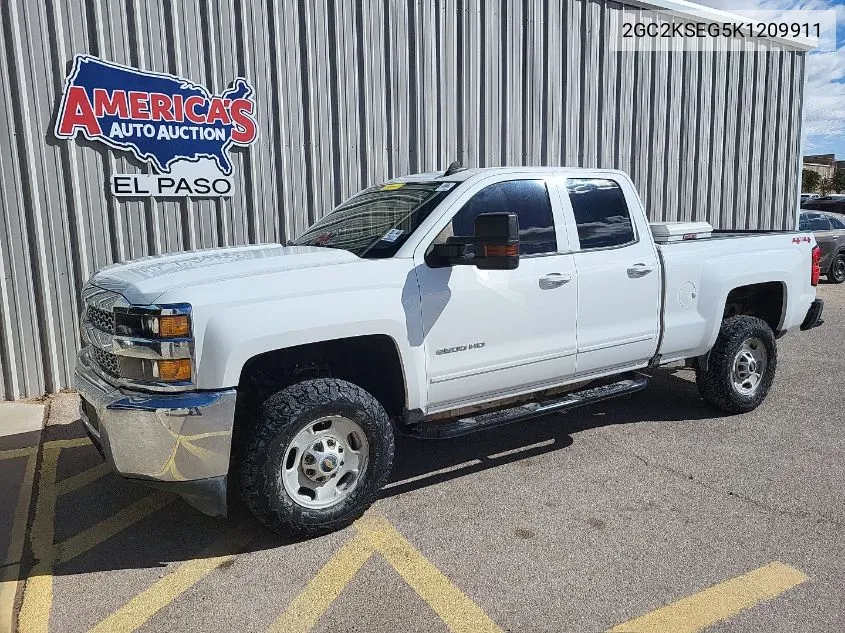 2019 Chevrolet Silverado 2500Hd Lt VIN: 2GC2KSEG5K1209911 Lot: 40819893