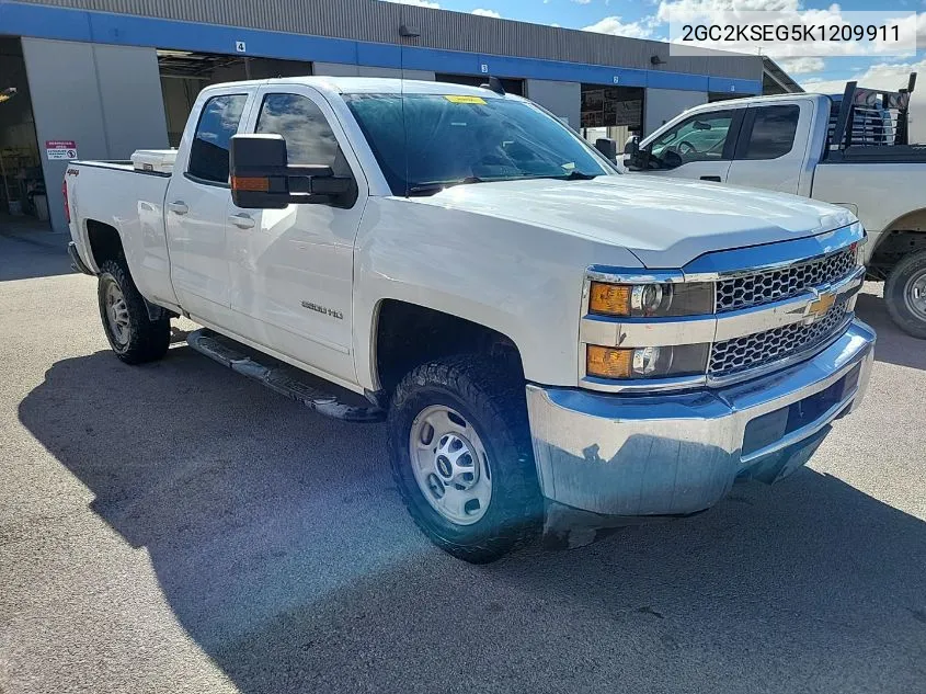 2019 Chevrolet Silverado 2500Hd Lt VIN: 2GC2KSEG5K1209911 Lot: 40819893