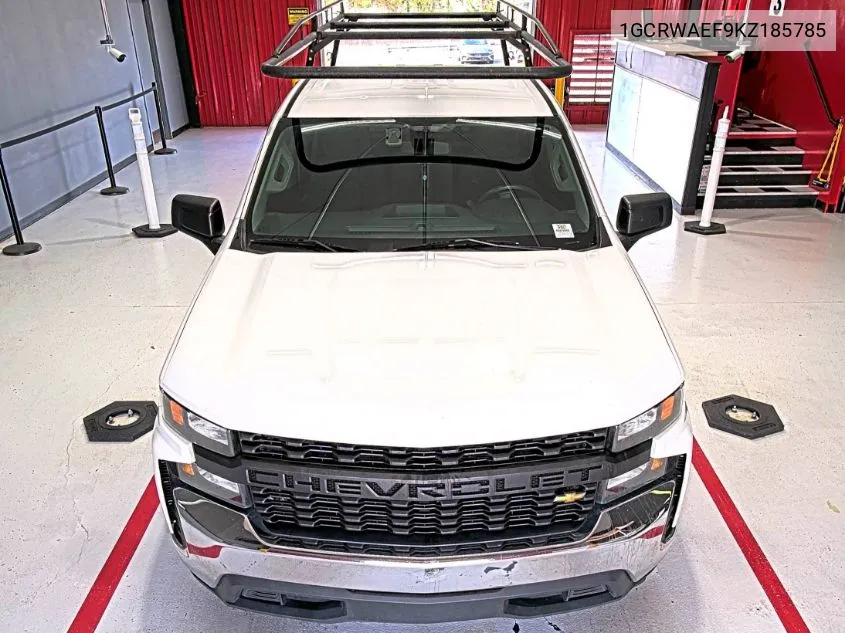 2019 Chevrolet Silverado C1500 VIN: 1GCRWAEF9KZ185785 Lot: 40820803