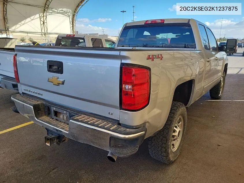 2019 Chevrolet Silverado K2500 Heavy Duty Lt VIN: 2GC2KSEG2K1237875 Lot: 40823183