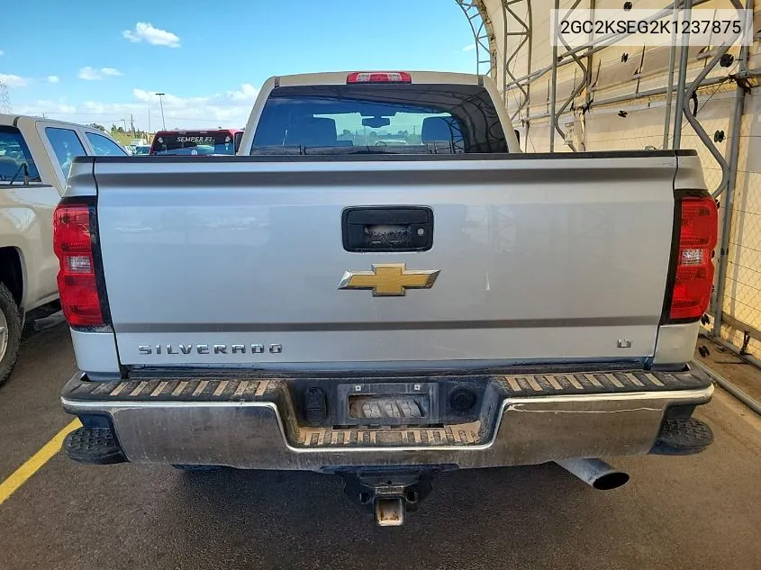 2019 Chevrolet Silverado K2500 Heavy Duty Lt VIN: 2GC2KSEG2K1237875 Lot: 40823183