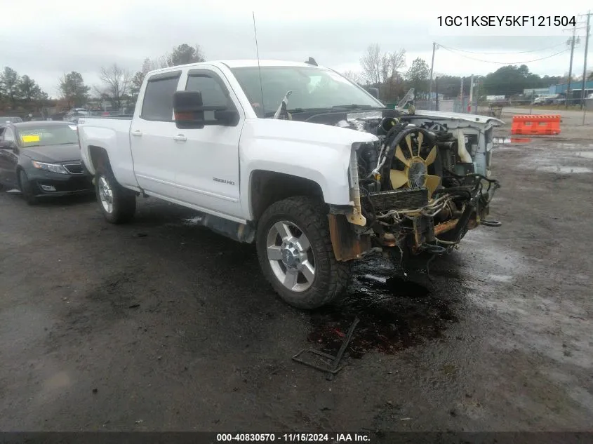 2019 Chevrolet Silverado 2500Hd Lt VIN: 1GC1KSEY5KF121504 Lot: 40830570