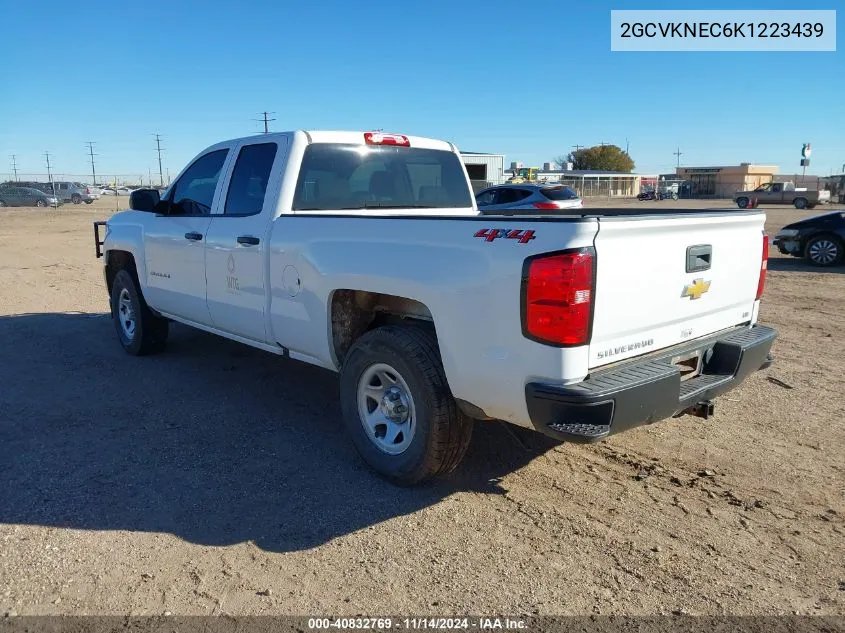 2019 Chevrolet Silverado 1500 Ld Wt VIN: 2GCVKNEC6K1223439 Lot: 40832769