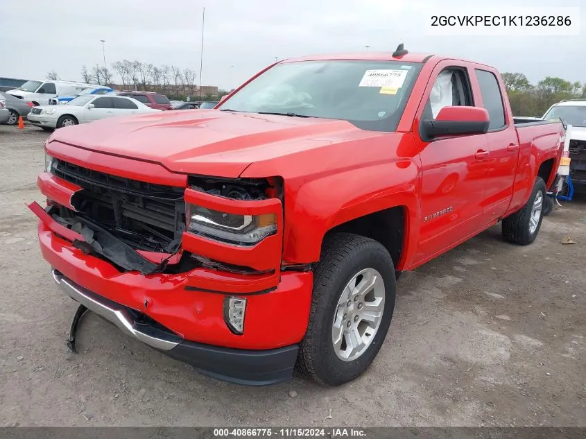 2019 Chevrolet Silverado 1500 Ld Lt VIN: 2GCVKPEC1K1236286 Lot: 40866775