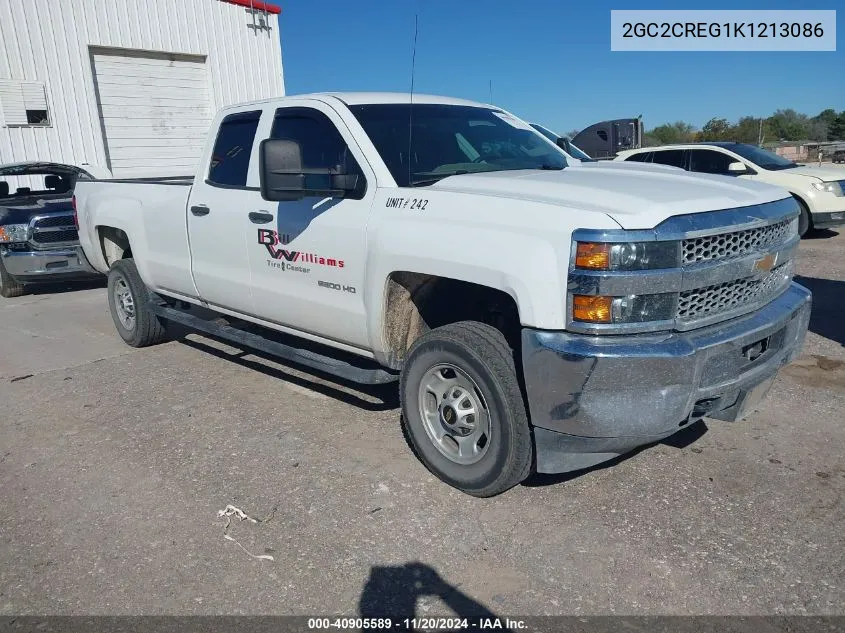 2GC2CREG1K1213086 2019 Chevrolet Silverado 2500Hd Wt