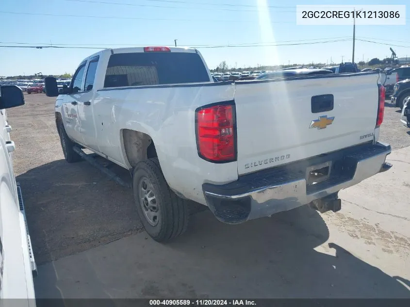 2GC2CREG1K1213086 2019 Chevrolet Silverado 2500Hd Wt