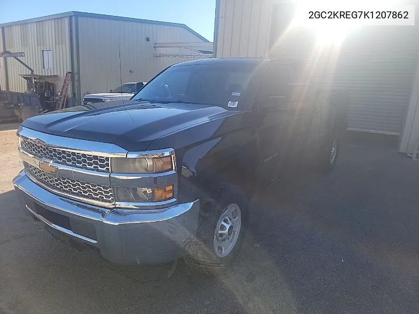 2019 Chevrolet Silverado K2500 Heavy Duty VIN: 2GC2KREG7K1207862 Lot: 40931252